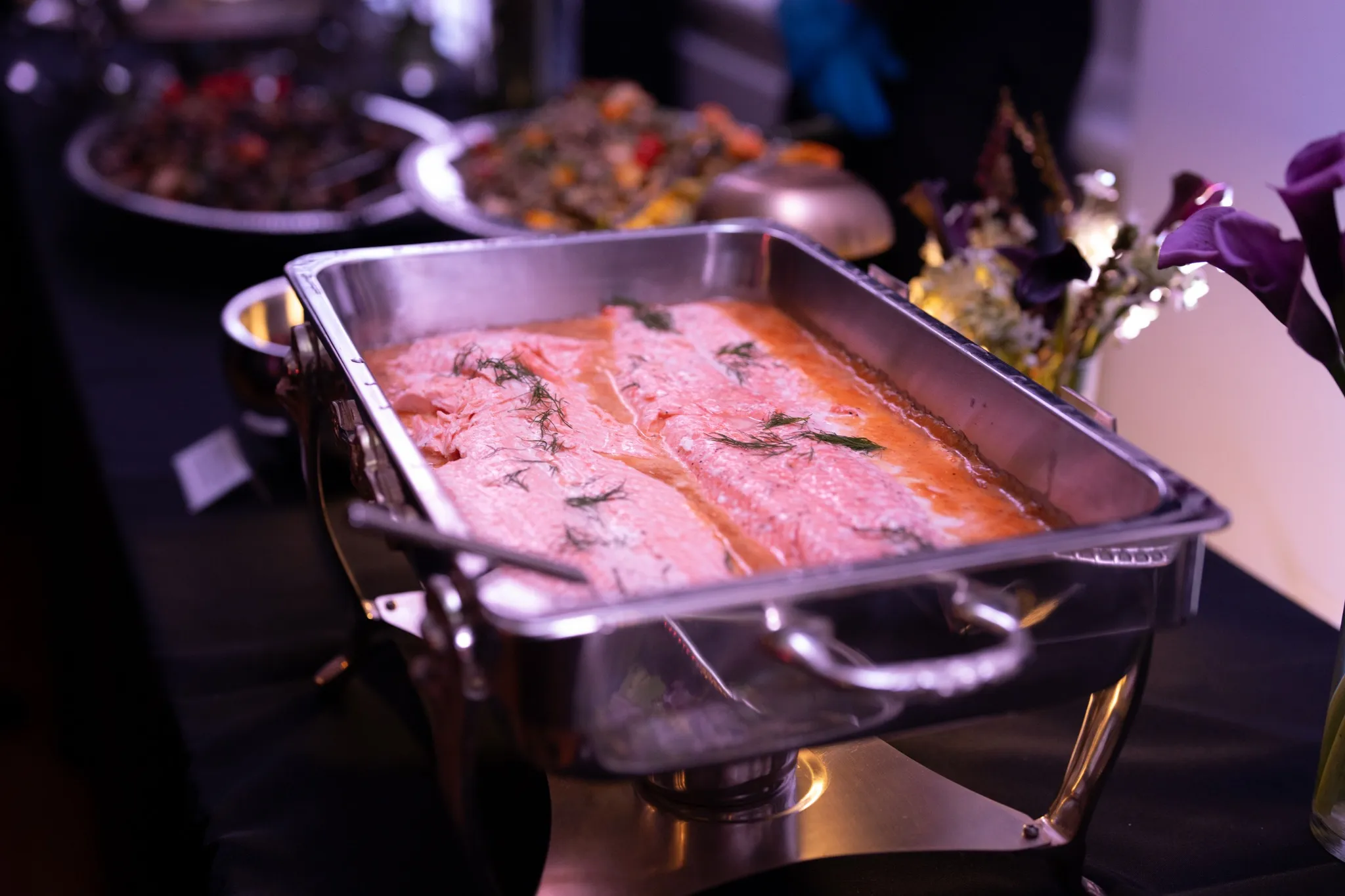 Gourmet food catering