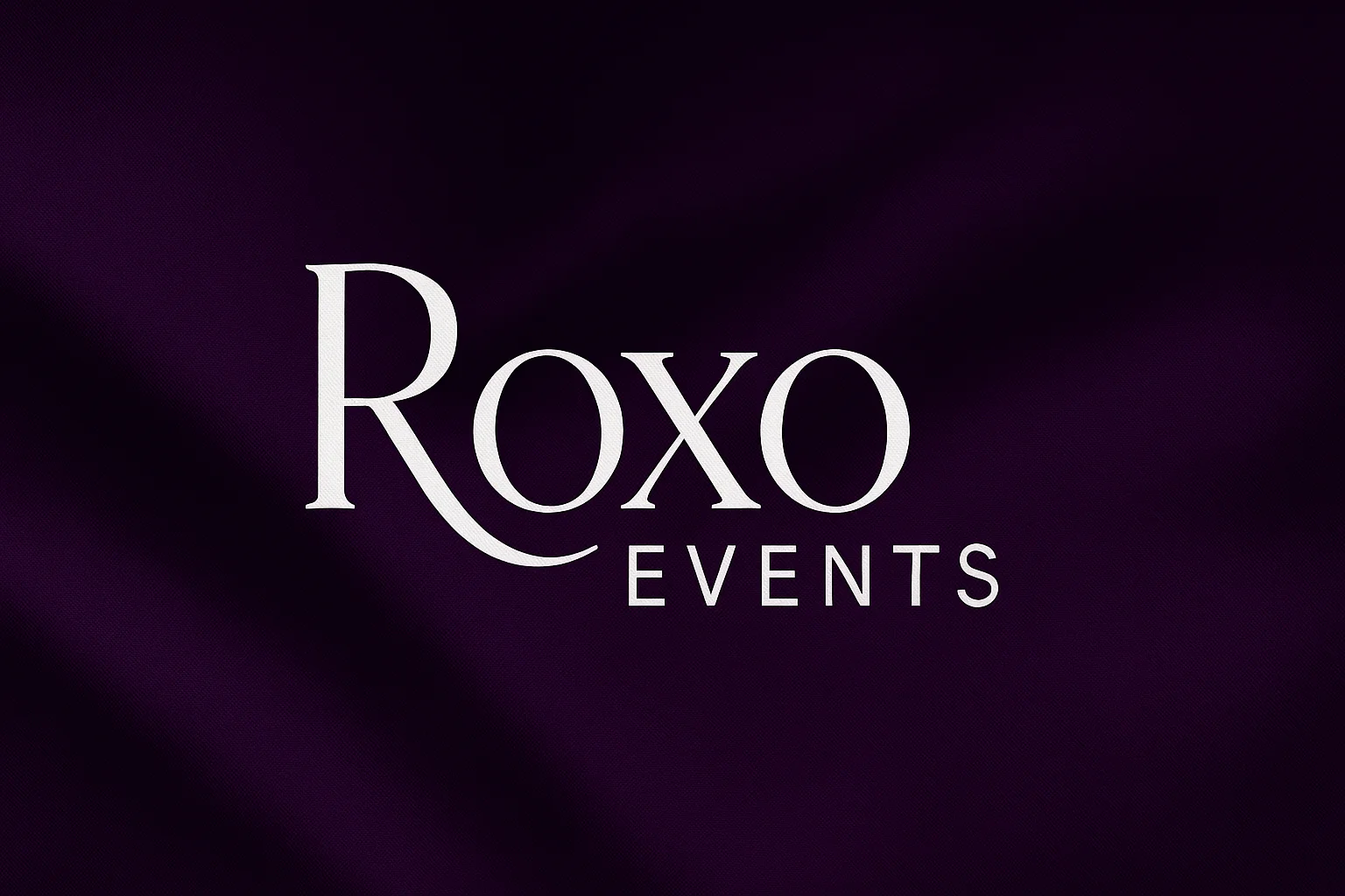 Elegant event setup
